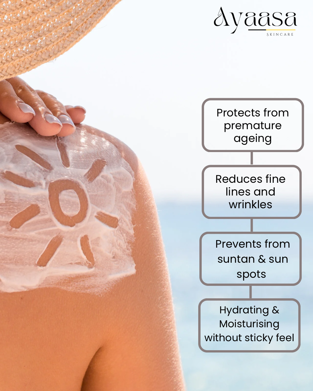 Hydrating+Oil Free MATTE SUNSCREEN- 50g