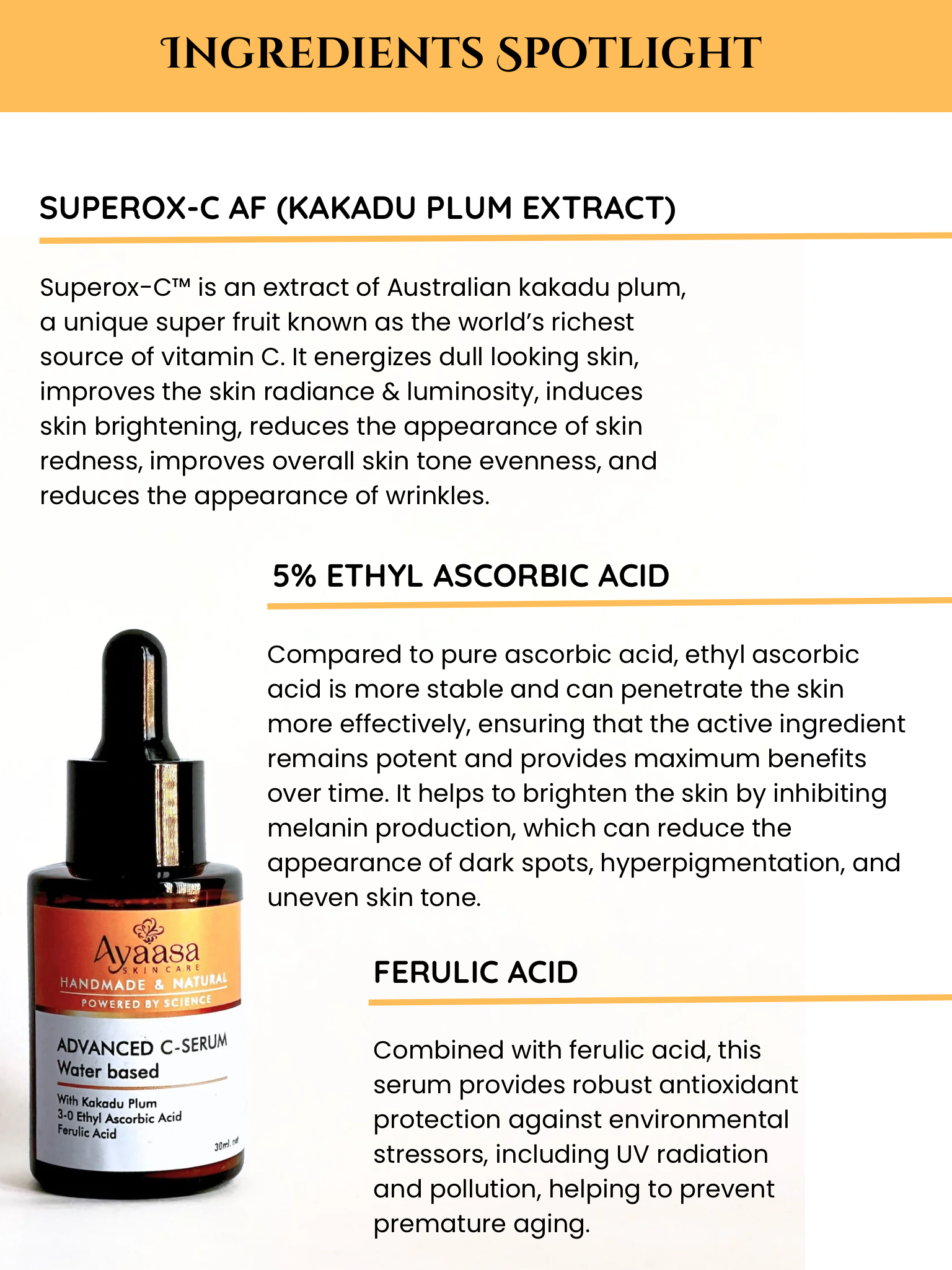 Vitamin-C Radiance Serum 30ml -