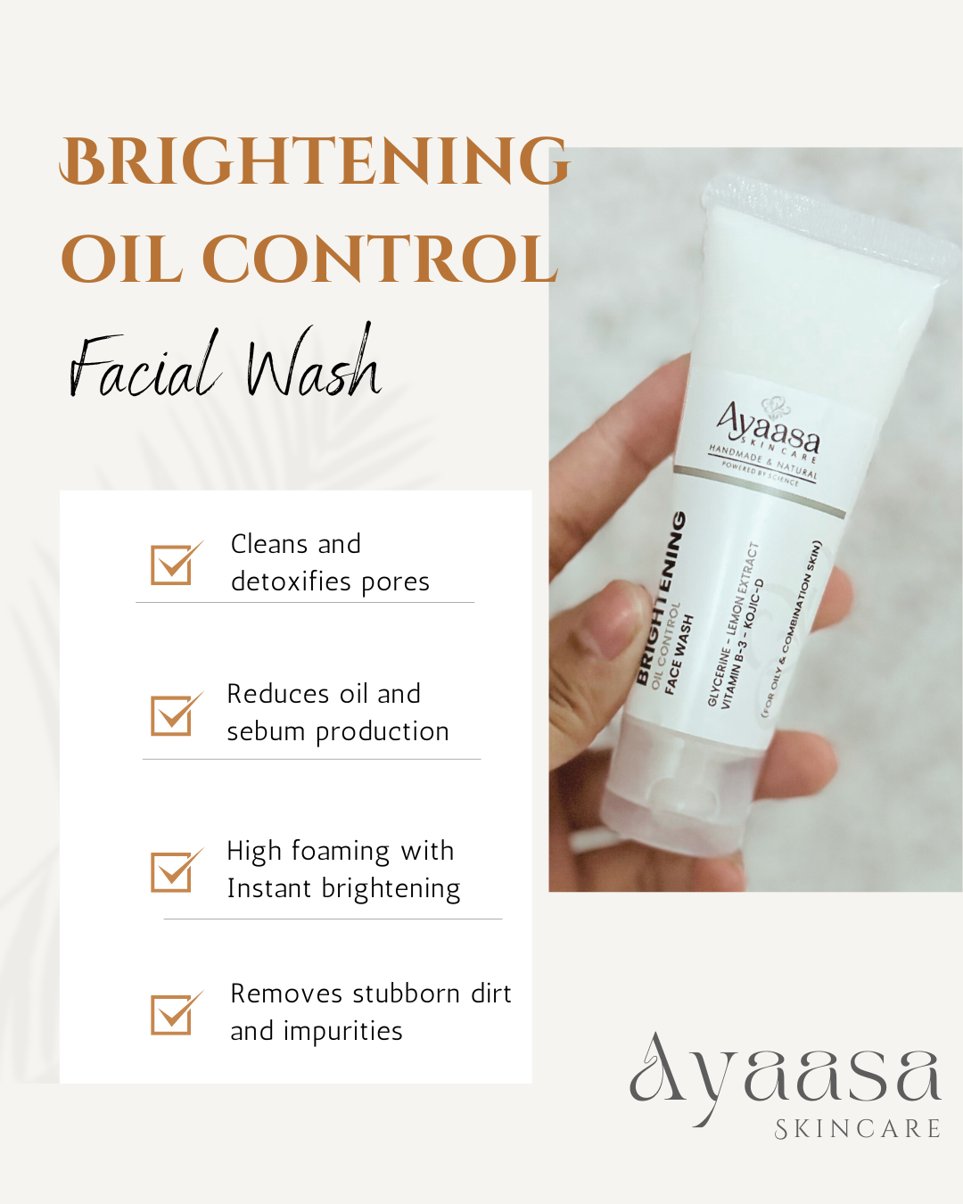 Brightening Instant Glow Facewash